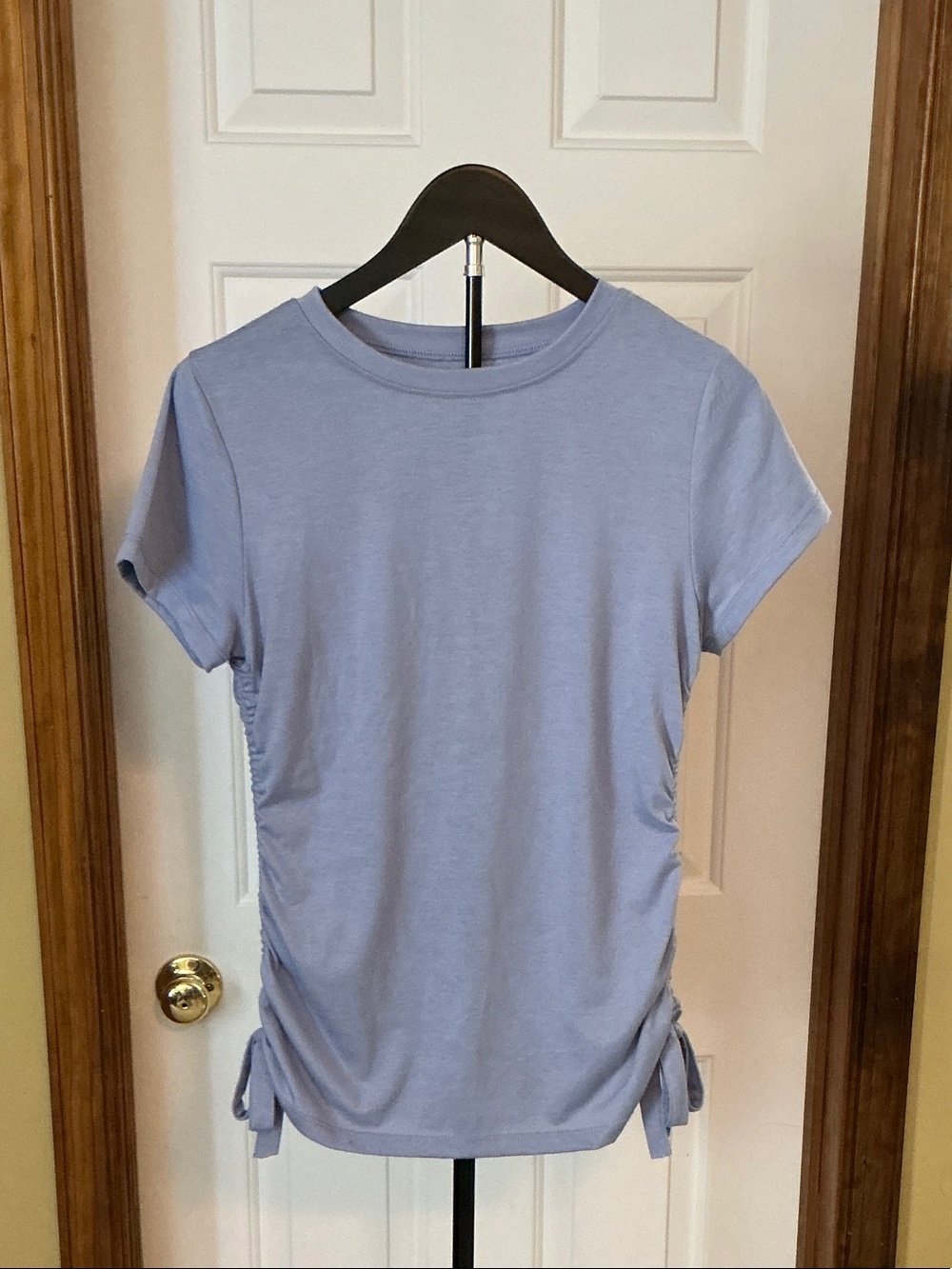 Pro Player Lavender Short-Sleeve Side-Tie Tee